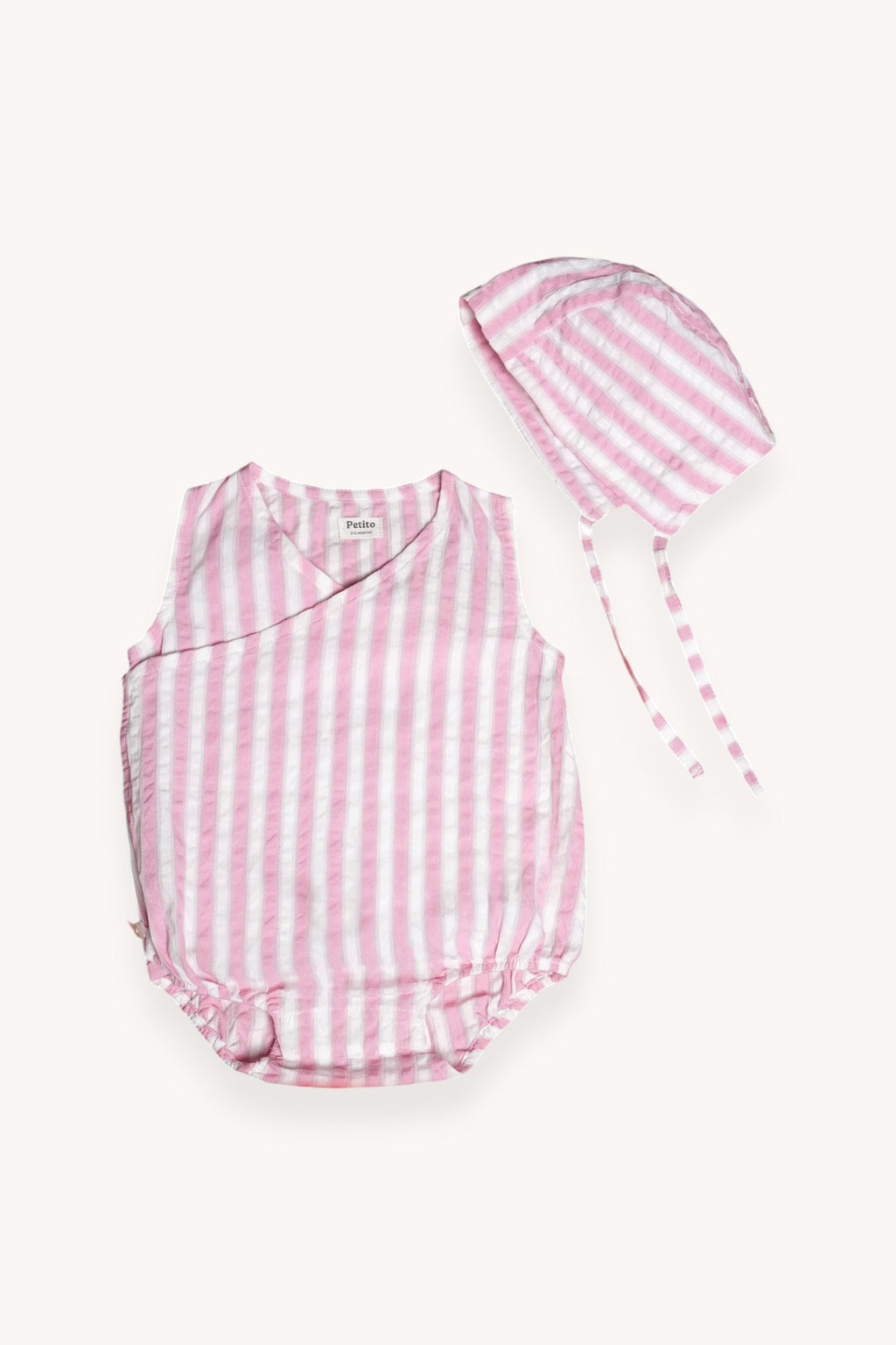Stripe Cotton Seersucker Set