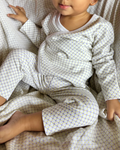 Cotton Nightsuit with Geo Print