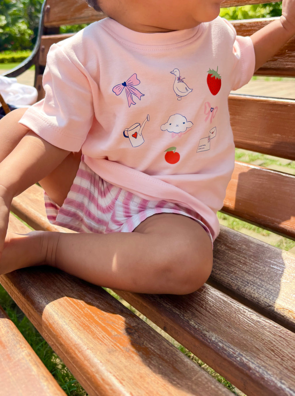 Farmyard Print Tee